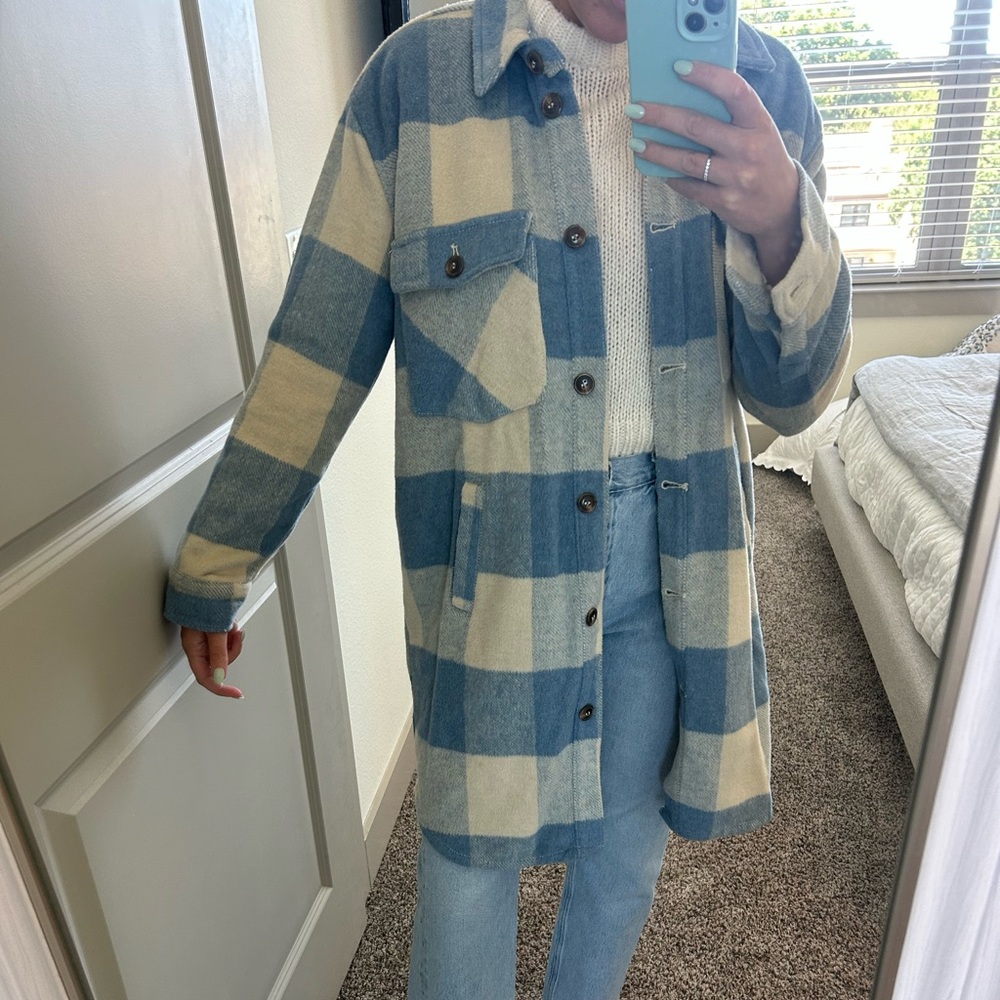 Shacket, Plaid Jacket - image 2